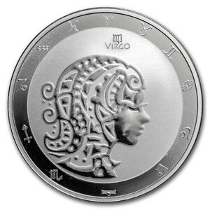 Tokelau: Zodiac Series - Virgo 1 oz Silver 2024 Slab