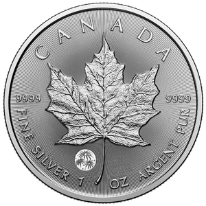 Treasured Canadian Maple Leaf 1 oz Silver 2025 Congratulations Privy Mark 