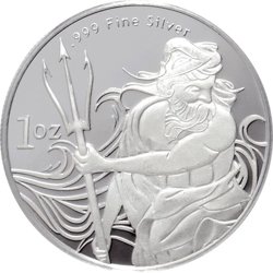 Trident 1 oz Silver Round