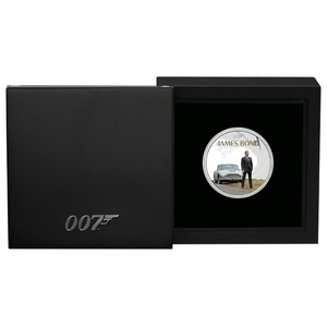 Tuvalu: James Bond - Daniel Craig coloured 1 oz Silver 2024 Proof