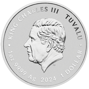 Tuvalu: SpongeBob SquarePants - 25. anniversary 1 Ounce Silver 2024