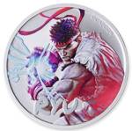 Tuvalu: Street Fighter - Ryu coloured 1 oz Silver 2022