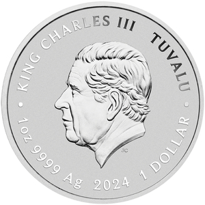 Tuvalu: Teenage Mutant Ninja Turtles - 40. anniversary colored 1 oz Silver 2024 (coin in card)