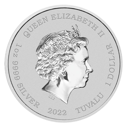 Tuvalu: The Phantom 1 oz Silver 2022