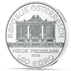 Vienna Philharmonic 1 oz Silver 2024