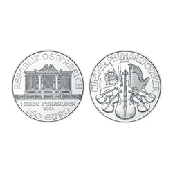 Vienna Philharmonic 1 oz Silver 2024