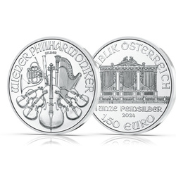 Vienna Philharmonic 1 oz Silver 2024