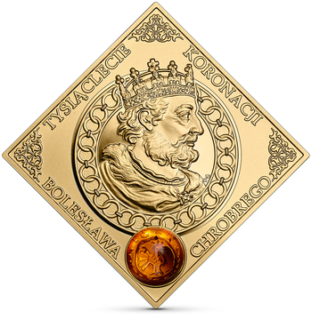 Milenio de la Coronación de Boleslao el Bravo 500 PLN Oro 2025 Proof
