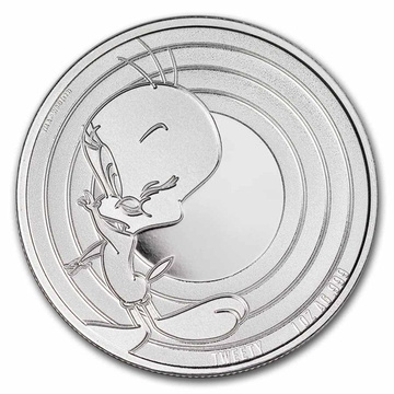 Samoa: Looney Tunes - Piolín 1 oz Plata 2023 Proof