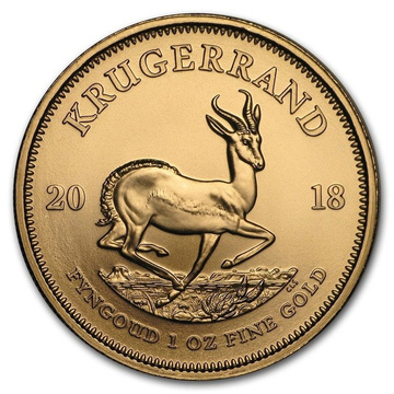 Krugerrand 1 onza Oro 2018