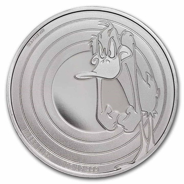 Samoa: Looney Tunes - Pato Lucas 1 oz Plata 2022