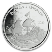 Antigua & Barbuda: Rum Runner 1 oz Silber 2020