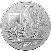Australia's Coat of Arms - New South Wales 1 oz Silber 2022
