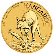 Australisches Känguru 1/4 oz Gold 2022