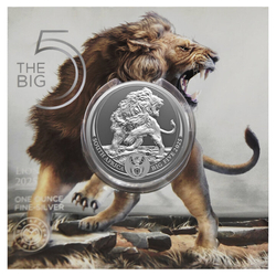 Big Five III: Lion 1 oz Silber 2025