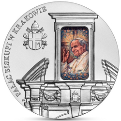 Bishop's Palace in Cracow - John Paul II 2021 PLN 50