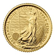 Britannia 1/10 oz Gold 2022