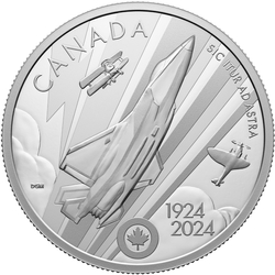 Canada: The Royal Canadian Air Force Centennial $20 Silber 2024 Proof Coin 