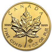 Canadian Maple Leaf 1 oz Gold 2013