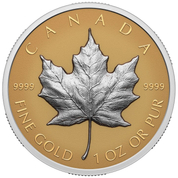 Canadian Maple Leaf 1 oz Gold 2023 Proof Ultra High Relief