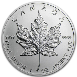 Canadian Maple Leaf 1 oz Silber 2013