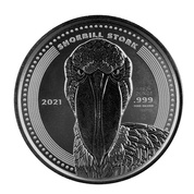 Congo: Shoebill Stork 1 oz Silver 2021