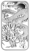 Dragon 1 oz Silber 2022 Proof Rectangular Coin