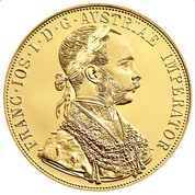 Gold Austrian 4 Ducat 1915  (Brand New)