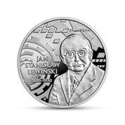 Great Polish Economists: Stanisław Lewiński 10 PLN Silber 2022 Proof