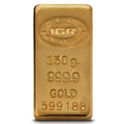 IGR 250 grams Gold Bar LBMA