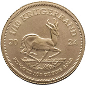 Krugerrand 1/10 oz Gold 2024