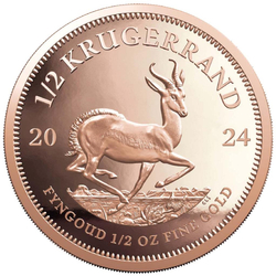 Krugerrand 1/2 oz Gold 2024 Proof