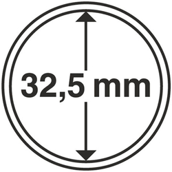 Leuchtturm - Coin Capsule 32,5 mm 100 pcs