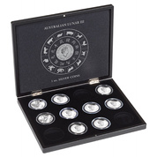 Leuchtturm - Presentation case for 12 silver coins Lunar III (1 oz) in capsules Empty