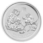 Lunar II: Jahr des Affen 1/2 oz Silber 2016