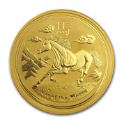 Lunar II: Jahr des Pferd 1 oz Gold