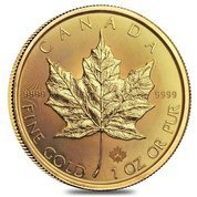 Maple Leaf 1 oz Gold 2020