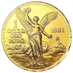 Mexikanische Libertad 1 oz Gold 1982