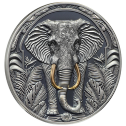 Niue: Save the Powers - Elephant $5 Silber 2024 Black Proof