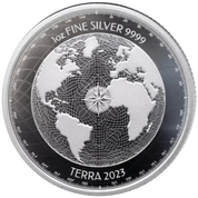 Niue: Terra 1 oz Silber 2023