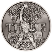 Niue: Universal Gods - Thor 5 oz Silber 2022 