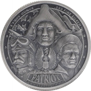 Patriot II: World War I 1 oz Silber 2019 Antiqued Round Coin