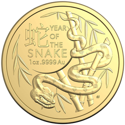 RAM: Lunar - Year of the Snake 1 oz Gold 2025