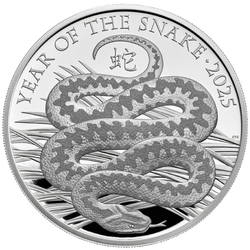 Royal Mint Lunar: Year of the Snake 1 oz Silber 2025 Proof