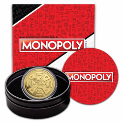 Samoa: Monopoly 1 oz Gold 2024 Coin