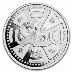 Samoa: Monopoly 1 oz Silber 2024