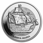 Santa Maria 1 oz Silber 2022