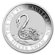 Schwan 1 oz Silbermünze 2021