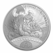 South Korea: Chiwoo Cheonwang 1 oz Silber 2021