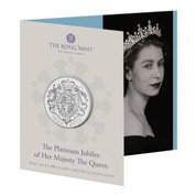 The Platinum Jubilee of Her Majesty The Queen 2022 UK £5 Brilliant Uncirculated Coin